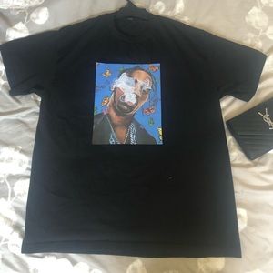Travis Scott t shirt oversized t-shirt butterfly